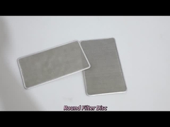 Rede de arame de aço inoxidável 304 316 personalizada, tela redonda, filtro de malha industrial, fio de filtro de disco Sc