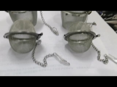 360 304 FANGYUAN Cobre Telescópico Carbono Diâmetro Formato Único Design Redondo Bola Filtro de Chá 304 S