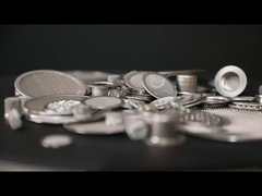 Tela de filtro redonda personalizada de aço inoxidável 304 316 de malha de 20 60 70 80 100 120 270 mícrons, disco de pastilha