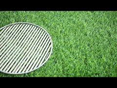 Malha de grelha de aço inoxidável com revestimento antiaderente, fácil de limpar após o uso