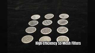 High Efficiency Stainless Steel Mesh Filters for Industry