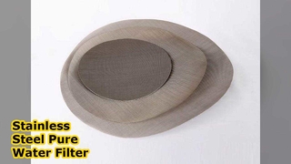 Filtro de malha de aço inoxidável personalizado por desenhos, custo-desempenho alto